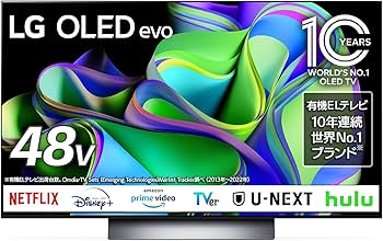 LG OLED evo 48インチ テレビ OLED48C3PJA LGエレクトロニクス OLED48C3PJA [48インチ] 価格比較 - 価格.com